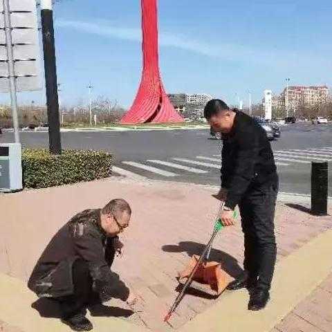 保税区开展“烟头革命”专项清理行动：捡起小烟头 创出大文明-4.jpg